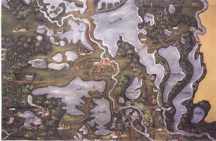 Map of Trebon